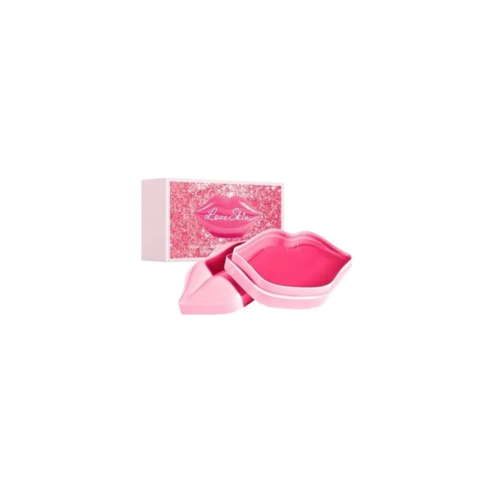 Loveskin Love Skin Hydrogel Lip Mask - 60 Grams, 20 Pieces With Rose Extract