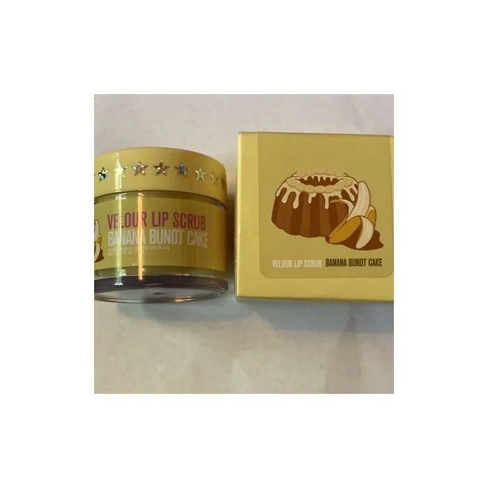 Jeffree Star Lip Scrub New Makeup Banana Funfetti Yellow Box Christmas Le