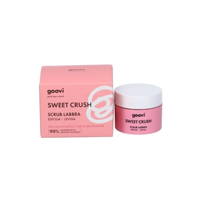 Goovi Sweet Crush Double Exfoliation Lip Scrub Smoothing and Revitalizing