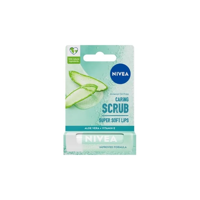 Nivea Lip Peeling Aloe 5.5ml - Gentle Exfoliation For Soft Lips