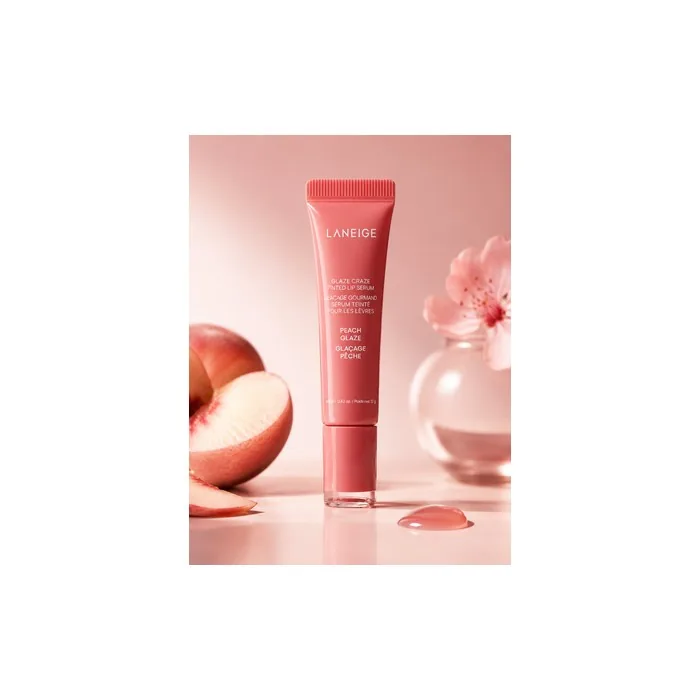 Laneige Glaze Craze Tinted Lip Serum In Peach Glaze 12g
