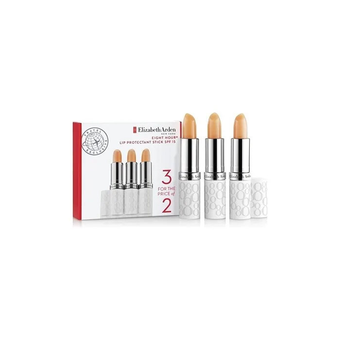 Elizabeth Arden Eight Hour Cream Lip Protect Trio Lip Balm Set