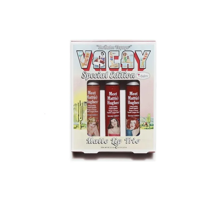 Thebalm Voyage Vacay Matte Lip Trio Special Edition - 3 Pieces 0.25oz Lipstick
