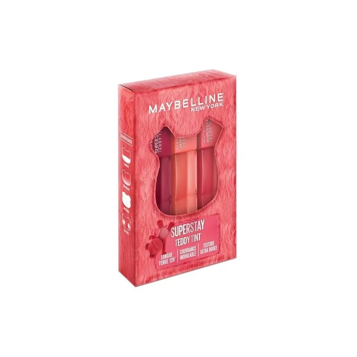 Maybelline New York Superstay Teddy Tint Liquid Lipstick Set 3