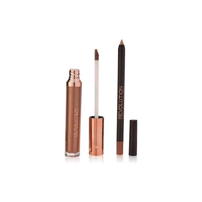MAKEUP REVOLUTION Sovereign Retro Luxe Metallic Lip Kit