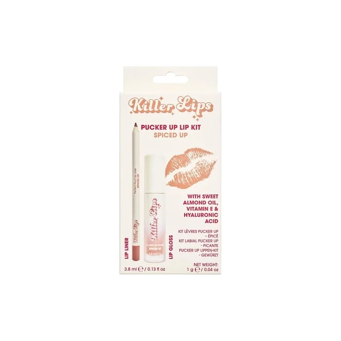 Killer Lips Pucker Up Lip Kit Spiced Up