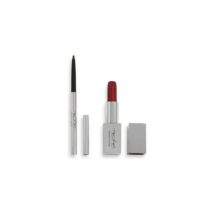 Revolution Pro Cosmetic Set For Lips X Marilyn Red 378 G