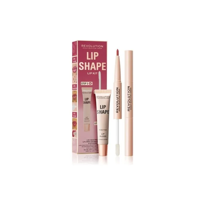 Makeup Revolution Lip Shape Kit Rose Pink 1 Pc
