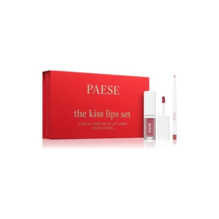 Paese The Kiss Lips Set Nude Coral 3 Ml