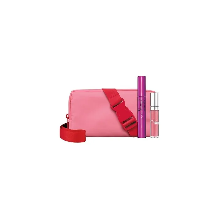 Pupa Milano Vamp Glitter Lip Gloss Gift Set Lash Extender Kit
