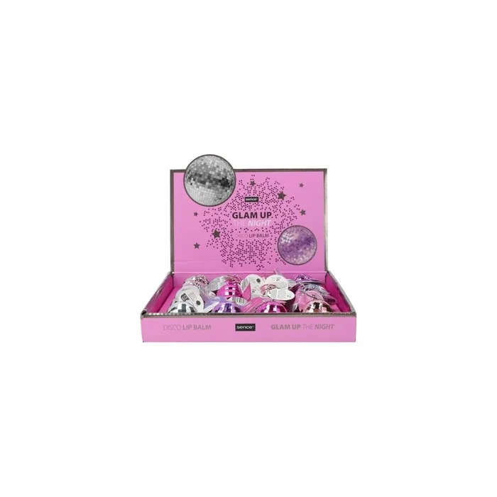 Sence Display Disco Glam Set 12 Pieces Includes 4 Lip Masks 4 Sugar Scrubs And 4 Lip Serums