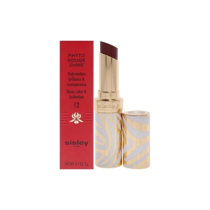 Sisley Phyto Rouge Shine Hydrating Glossy No. 12 Sheer Cocoa 3g Lipstick