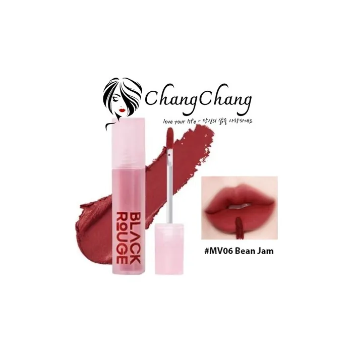 Black Rouge Black Rouge Muddish Cushion Velvet Lip Tint 4g Mv06 Bean Jam