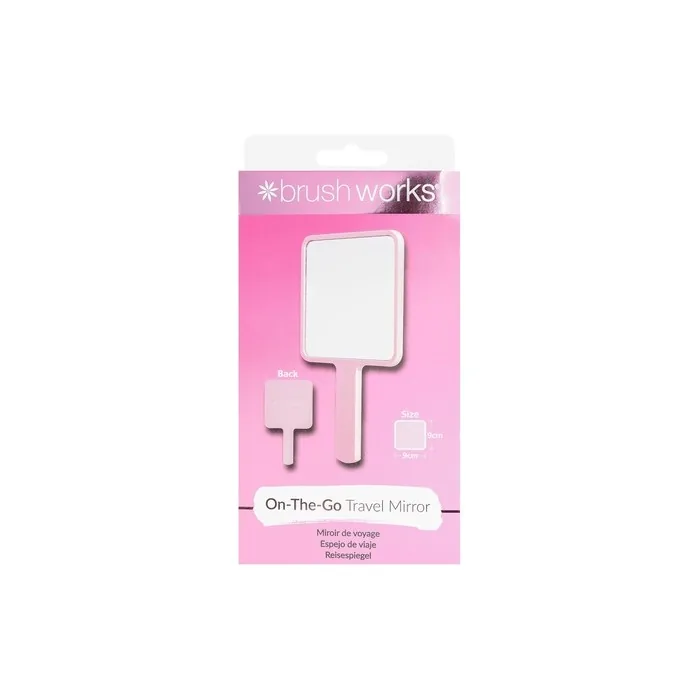 Brushworks On-The-Go Travel Mirror