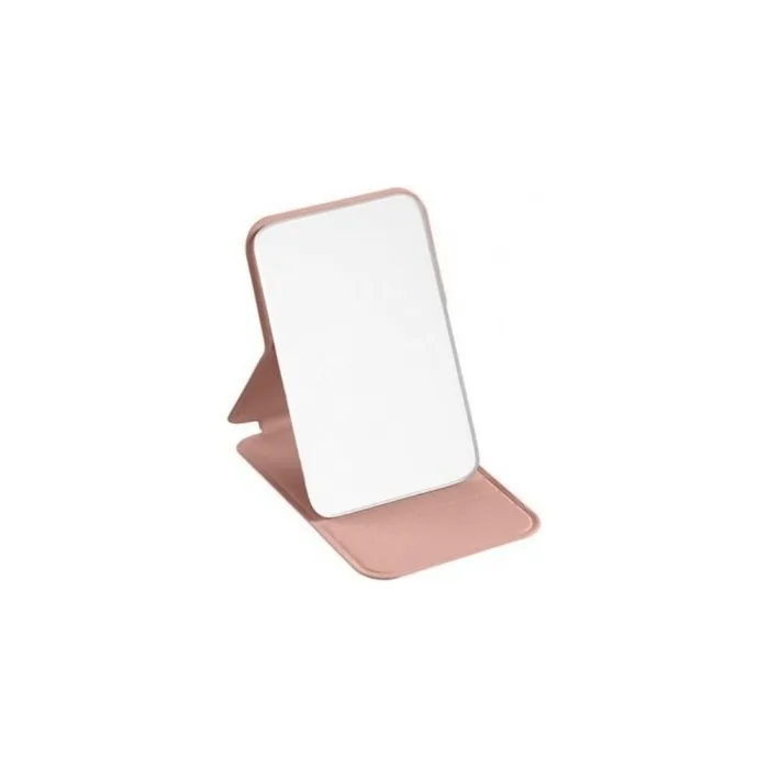 Ecarla Cosmetic Mirror With Ecoleather L17r Pink
