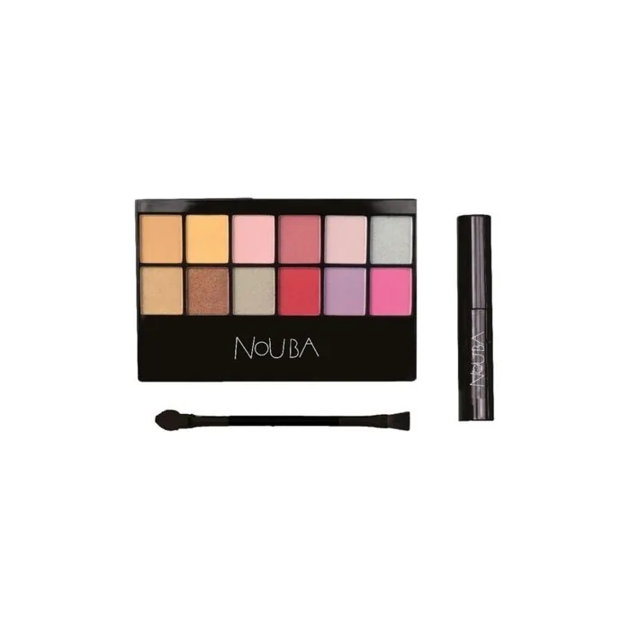 Nouba 237 Small Rectangular Makeup Case with Mirror
