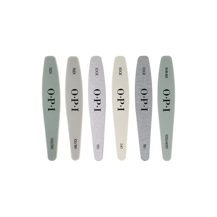 Opi Manicure And Pedicure File Set Sample Pack Nail Files 6 Pieces