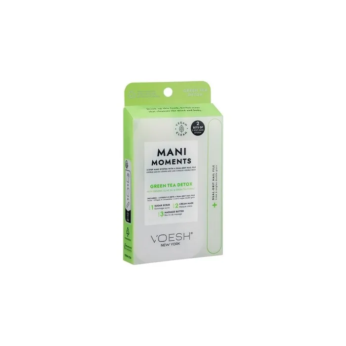 Mani Moments Green Tea Detox Manicure Set