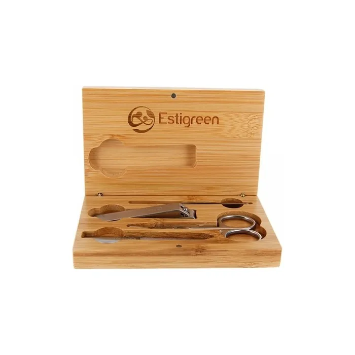 Estigreen Manicure Set Bamboo