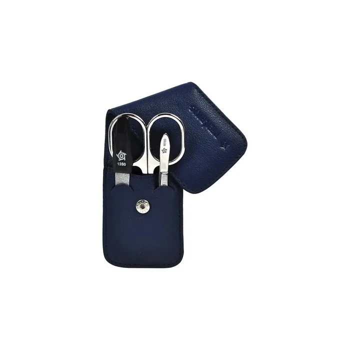 Pfeilring Solingen Manicure Travel Set 3 Pieces Blue