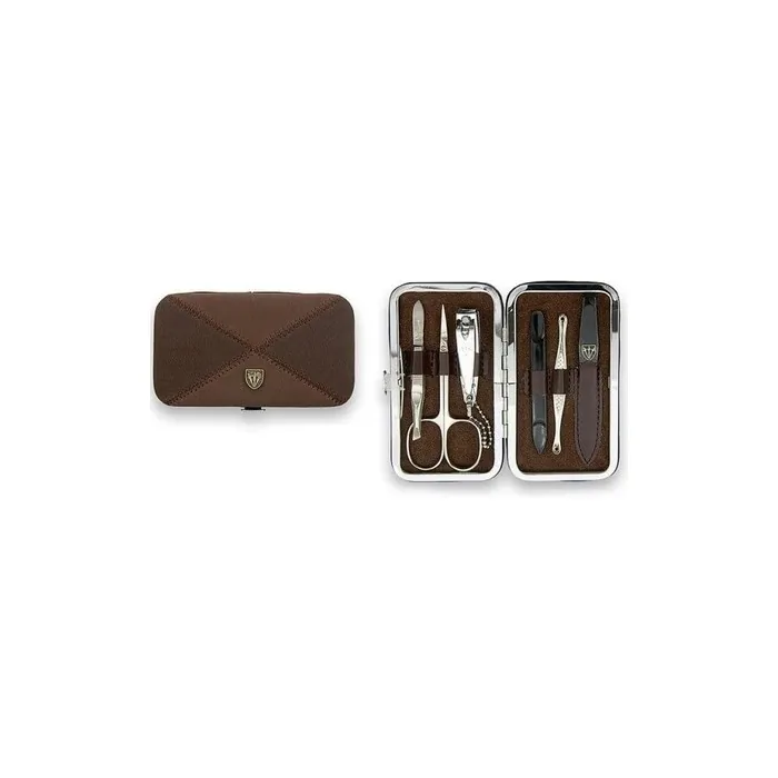 Kellermann Manicure Set Brown 7846PN