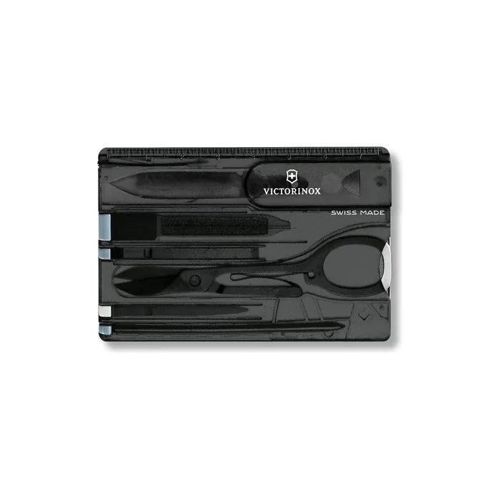Victorinox SwissCard Classic Cosmetic and Manicure Case Black - Transparent ABS Synthetic