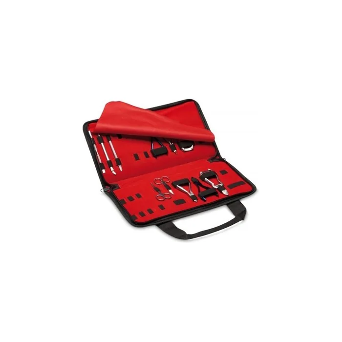 Eurostil Manicure Pedicure Case Set With 11 Tools