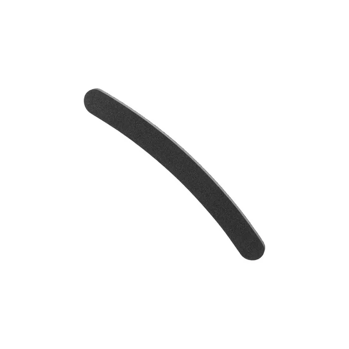 Eurostil Eurostil Curved Padded Nail File 175mm Black Pack Of 12