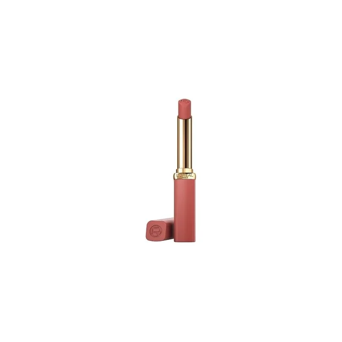 L'Oréal Paris Lipstick for a Powdery Matte Finish and 16 Hours Long-Lasting, Color Riche Intense Volume Matte 600 Le Nude Audacious 1.8g