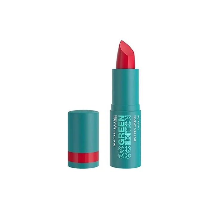 Maybelline New York Green Edition Buttercream Lipstick 004 Maple 3.4g