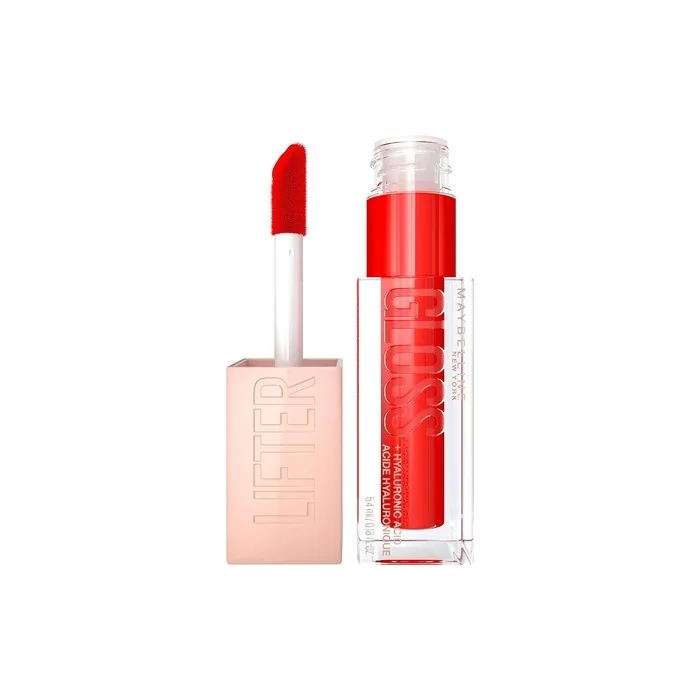 Maybelline New York Shiny Lip Gloss for Fuller Looking Lips Moisturizing with Hyaluronic Acid Lifter Gloss Candy Drop Color No. 023 Liquorice Red 1 x 5.4ml Sweetheart