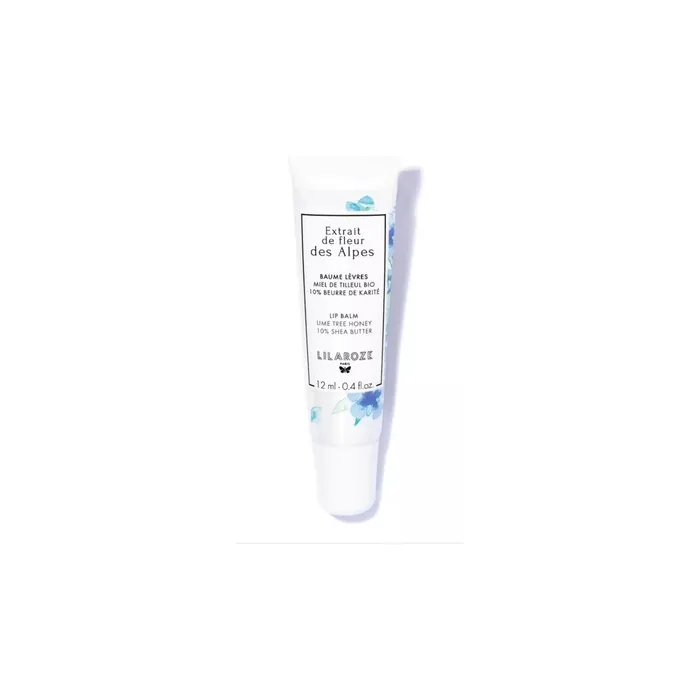 Lilaroze Paris Lip Balm Extract of Alpine Flower Organic Lime Blossom 12ml