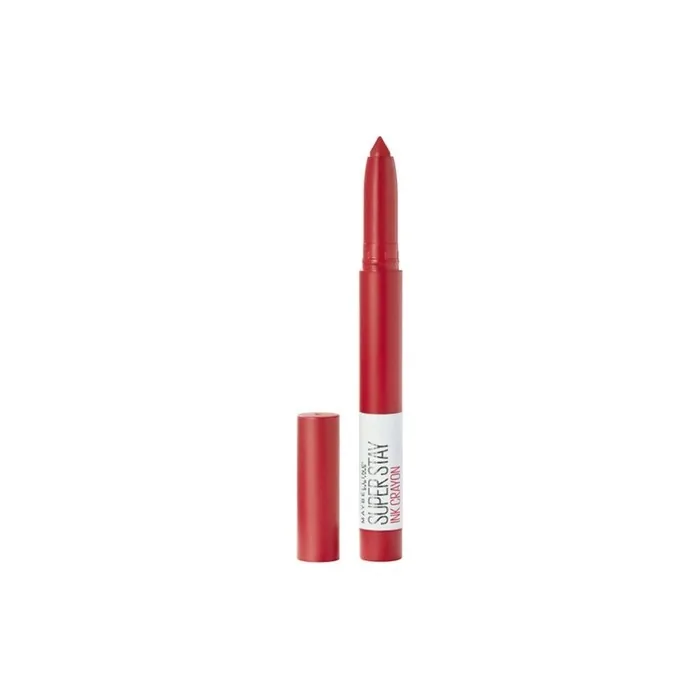 Maybelline Superstay Matte Ink Crayon Longlasting Red Lipstick with Precision Applicator 45 Hustle In Heels 1 Count