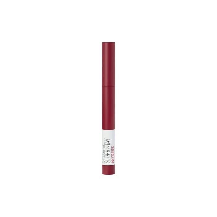 Maybelline Superstay Matte Ink Crayon Longlasting Dark Red Lipstick
