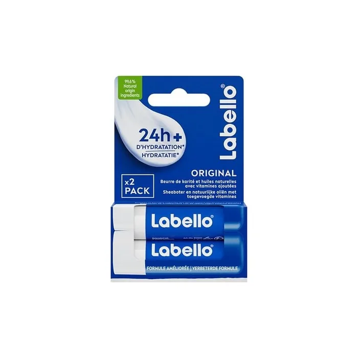 Labello Duo Original Lip Balm Enriched With Natural 55ml