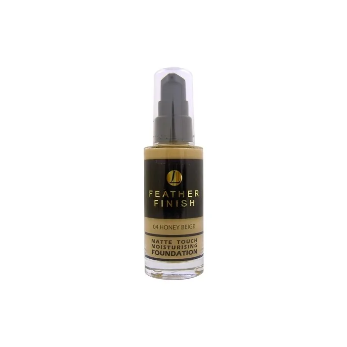 Mayfair Feather Finish Matte Touch 04 Honey Beige Moisturising Foundation 30ml