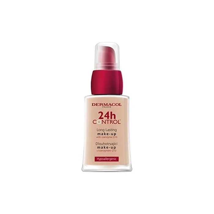 Dermacol 24H Control Liquid Foundation with Coenzyme Q10 for Dry and Oily Skin 30ml Beige