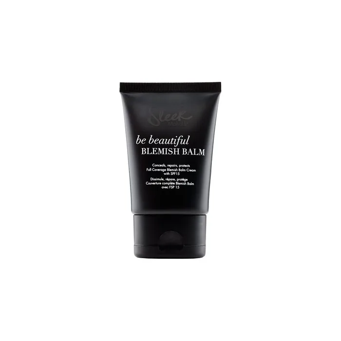 Sleek Makeup Be Beautiful Full Cover Liquid Foundation Dark Spf 15 50 Ml