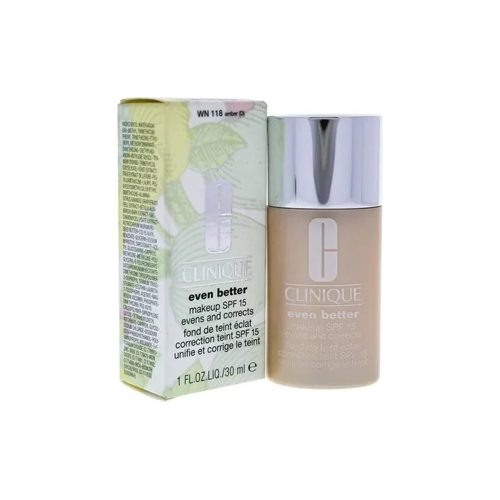 Clinique Even Better Liquid Foundation Makeup SPF15 Evens and Corrects 30ml