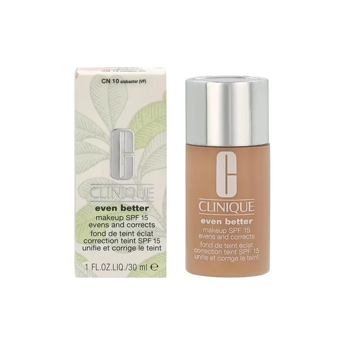 Clinique Even Better Liquid Foundation SPF 15 01/CN10 Alabaster 30ml