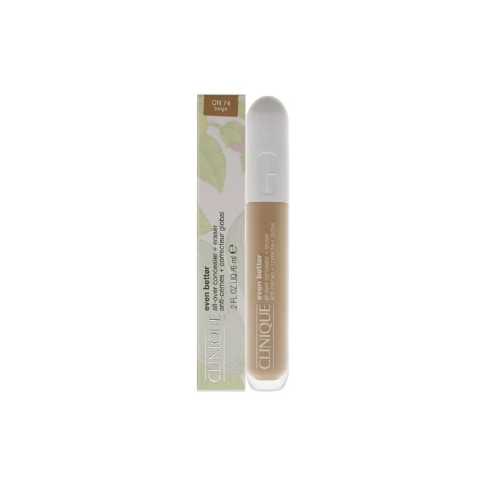 Clinique Even Better All-Over Concealer Plus Eraser CN 74 Beige for Women 0.2oz