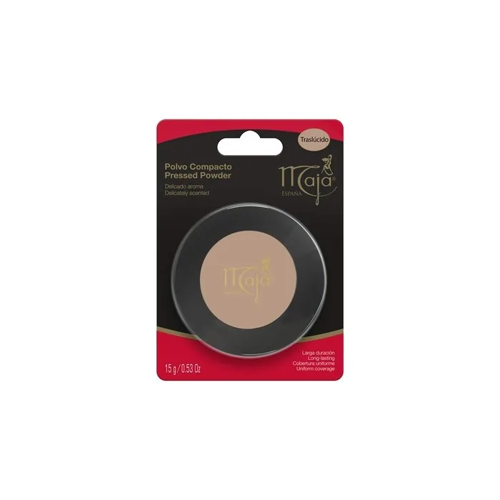 Traslucido Maja Pressed Powder Delicately Scented with Mirror