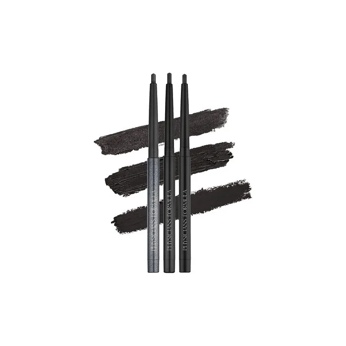 Physicians Formula Eye Booster Gel Black Eyeliner Set Shimmer Satin Matte Water-Resistant Smudge Resistant Lasts All Day