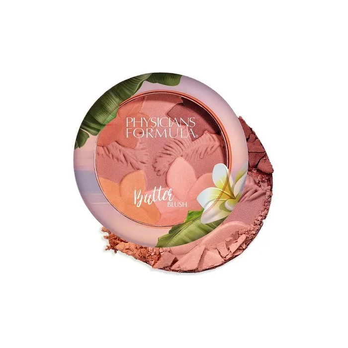 Physicians Formula Mattes Monoi Butter Rouge Natural Matte Cream Blush with Murumuru Butter, Cupuacu Butter, Tucuma Butter and Tahitian Monoi Butter Mauvy Mattes