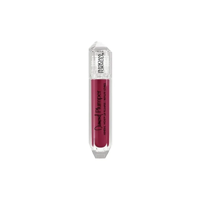 Physicians Formula Diamond Plumper Lip Plumper with Moisturizing and Plumping Formula Brilliant Berry Diamond Lip Gloss with Diamond Dust for Gem-Like Shine
