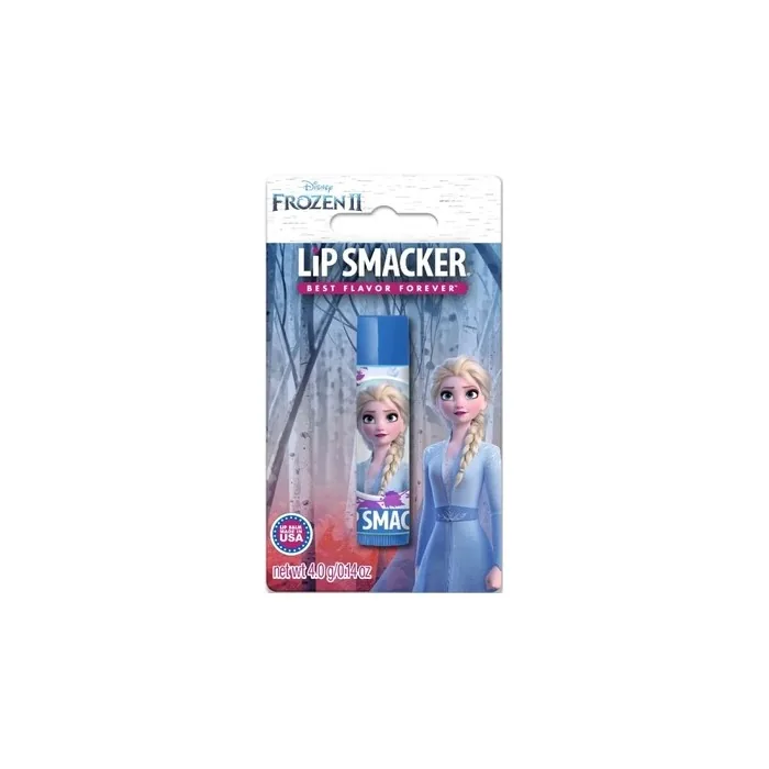 Lip Smacker Frozen II Elsa Lip Balm with Northern Blue Raspberry Flavor