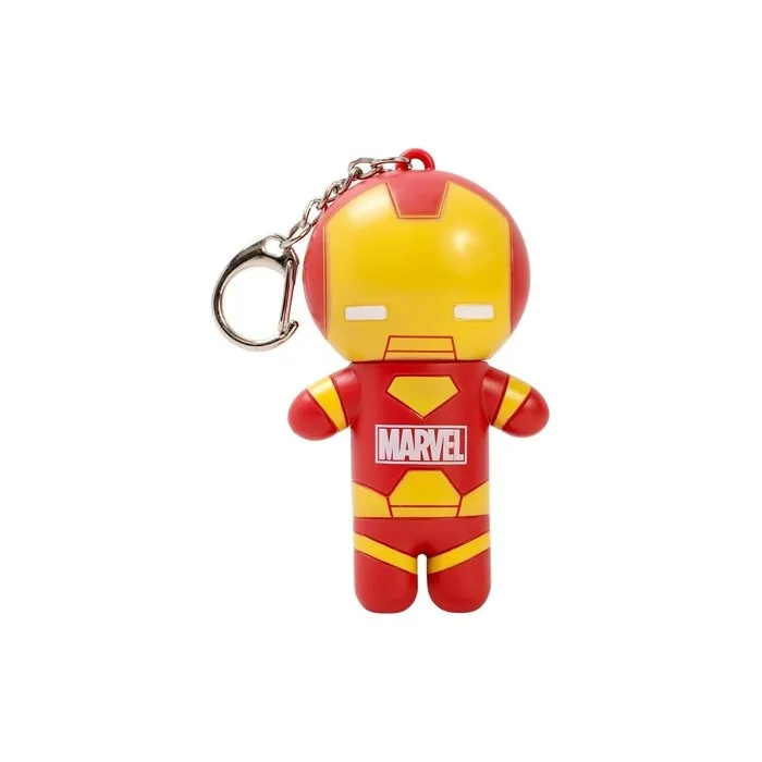 Lip Smacker Marvel Collection Iron Man Flavored Lip Balm for Kids with Keychain Moisturizing and Refreshing 1 Count