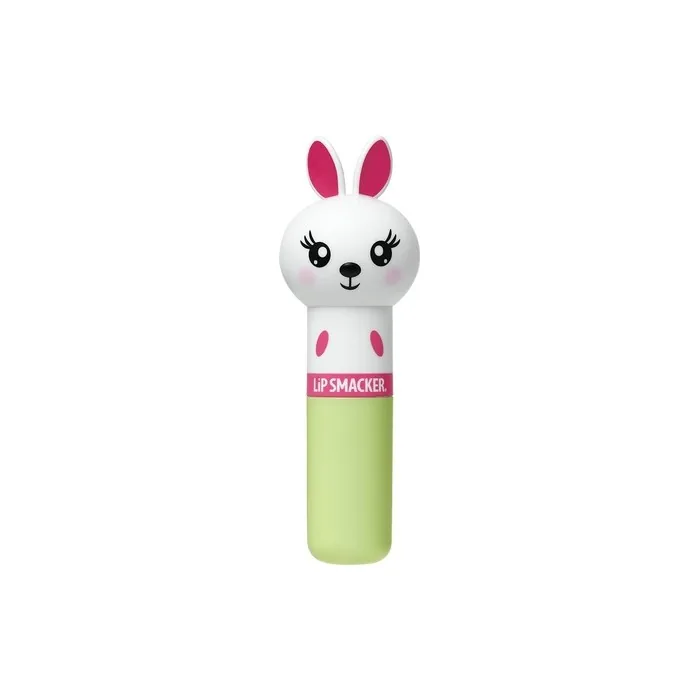 Lip Smacker Lippy Pals Collection Bunny Lip Balm for Kids Hoppy Carrot Cake Flavor Sweet Gift for Friends with Animal Figures Bunny