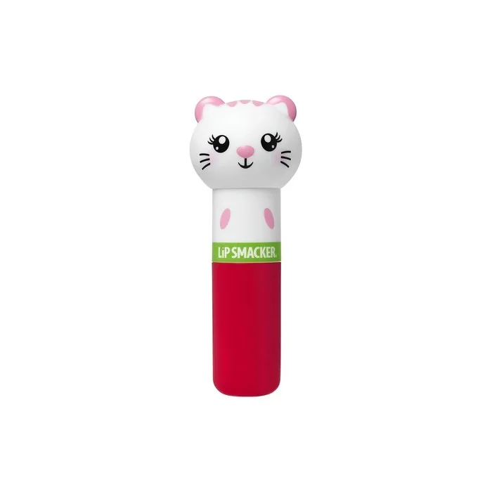 Lip Smacker Lippy Pals Collection Kitten Lip Balm Water-Meow-lon Flavour with Animal Figures