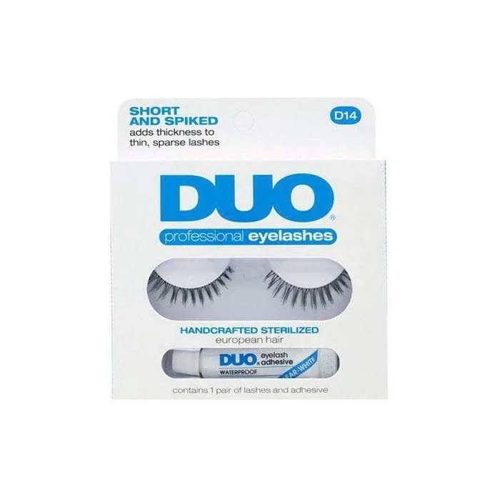 Duo Professional Eyelash Kit D14 Short and Spiked